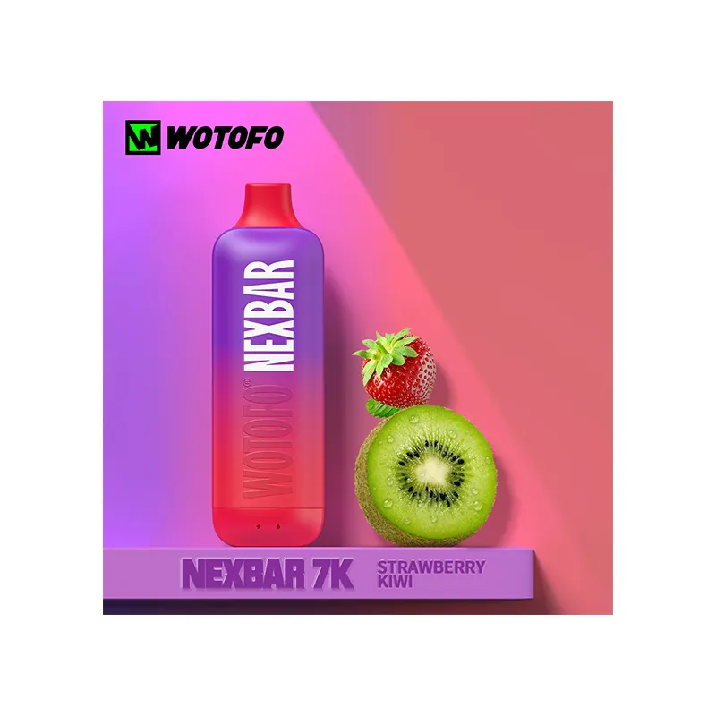 پاد یکبار مصرف نکسبار کیوی توت فرنگی _ wotofo nexbar Kiwi strawberry